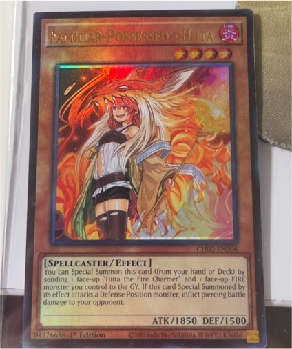 2020 Yu-Gi-Oh! CH02-EN006 Familiar-Possessed Hiita — front