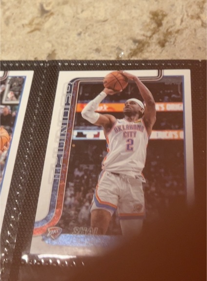 2025-26 Topps #115 Shai Gilgeous-Alexander — front