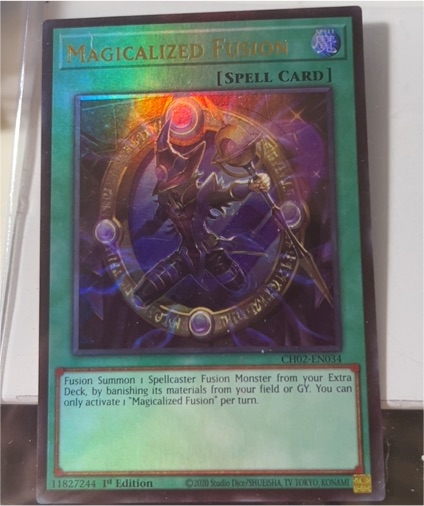 2020 Yu-Gi-Oh! CH02-EN034 Magicalized Fusion — front
