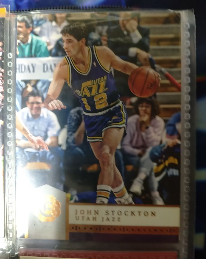 2016-17 Panini Excalibur #194 John Stockton — front