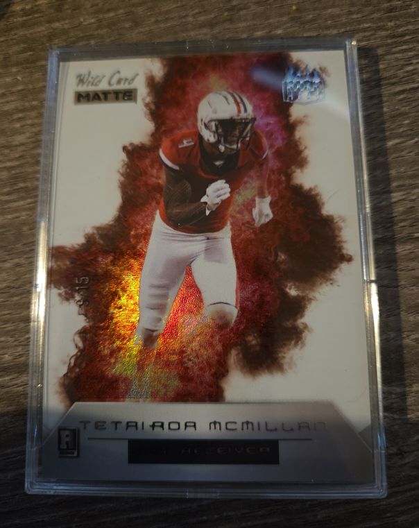 2025 Wild Card Matte Rookie Heat Tetairoa McMillan — front