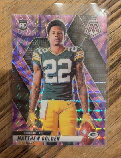 2025 Panini Mosaic #285 Matthew Golden — front