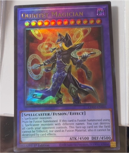 Yu-Gi-Oh! CH02-EN046 Quintet Magician — front