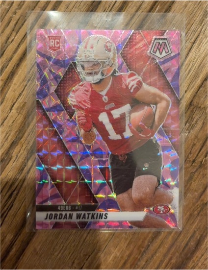 2025 Panini Mosaic #359 Jordan Watkins — front