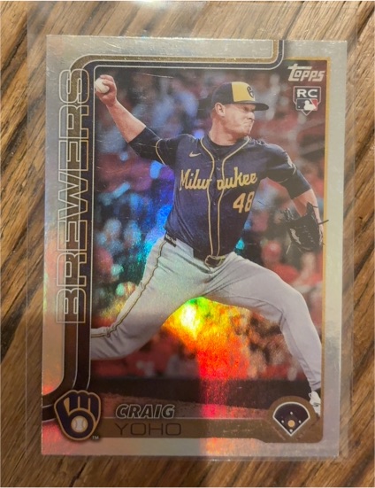 2025 Topps Chrome Update Series #USC131 Craig Yoho — front