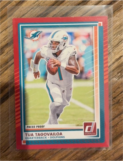 2025 Donruss #47 Tua Tagovailoa — front