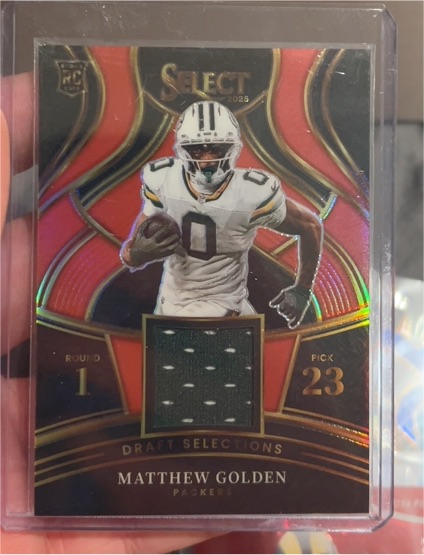 2025 Panini Select Draft Selections #DSM-MGN Matthew Golden — front