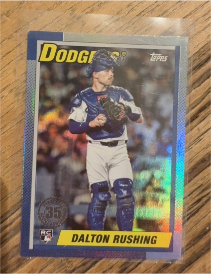 2025 Topps Update #U90-5 Dalton Rushing — front