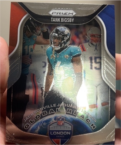 2025 Panini Prizm #7 Tank Bigsby Global Reach — front