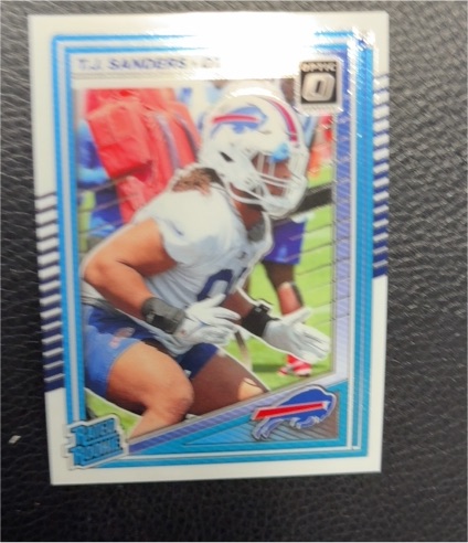 2025 Panini Donruss Optic #226 T.J. Sanders — front