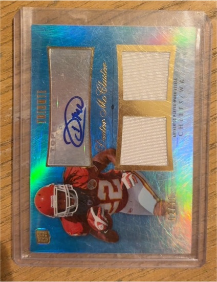 2010 Topps Tribute Dual Relics #ADR-DMC Dexter McCluster — front