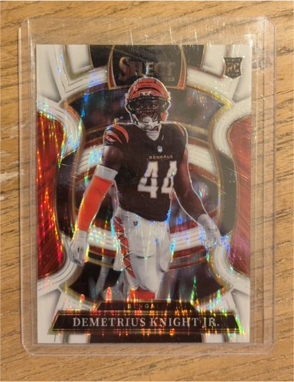2025 Panini Select #58 Demetrius Knight Jr. — front