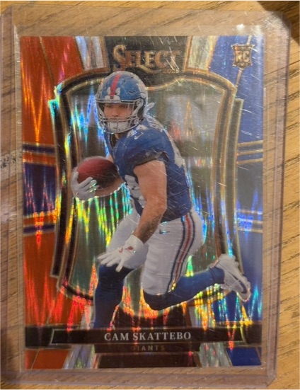 2025 Panini Select #195 Cam Skattebo — front