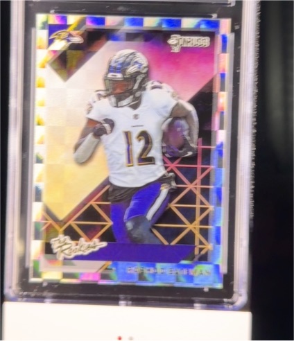 2021 Panini Donruss The Rookies #TR-RBA Rashod Bateman — front