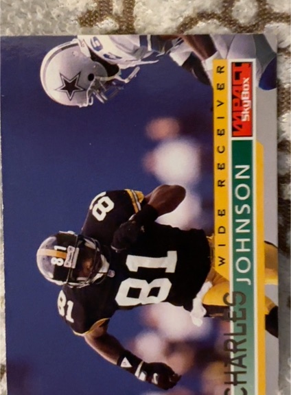 1995 SkyBox Impact #114 Charles Johnson — front