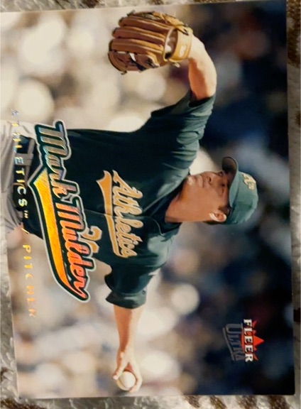 2005 Fleer Ultra #63 Mark Mulder — front