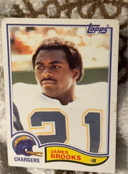 1982 Topps #226 James Brooks — front