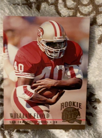 1994 Fleer Ultra #493 William Floyd — front