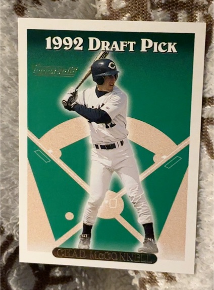 1993 Topps Gold #161 Chad McConnell — front