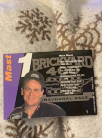 1994 Racing Champions #1 Rick Mast — front