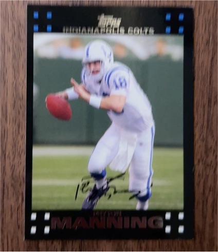 2007 Topps #21 Peyton Manning — front