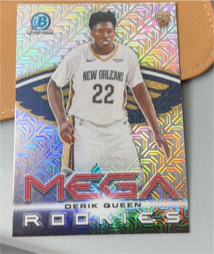 2025-26 Bowman Chrome #MR-13 Derik Queen Mega Rookies — front