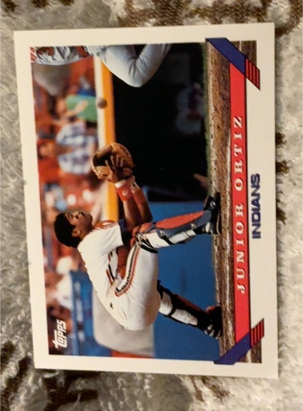 1993 Topps #199 Junior Ortiz — front