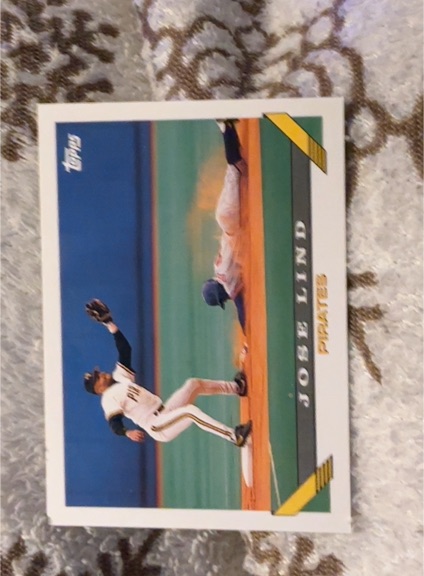 1993 Topps #108 Jose Lind — front