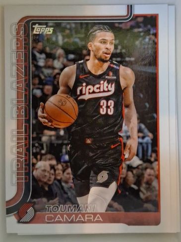 2025-26 Topps #128 Toumani Camara — front