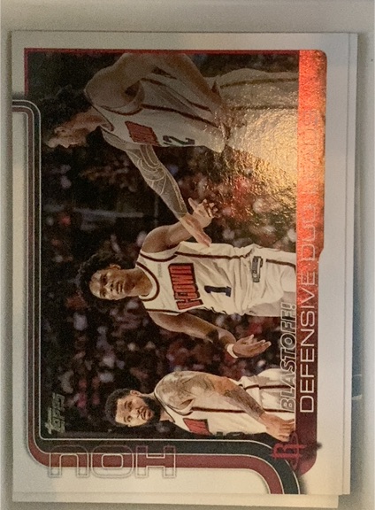 2025-26 Topps Flagship #297 Blastoff! Houston Rockets — front