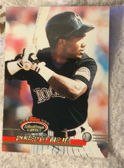 1993 Topps Stadium Club #406 Roberto Mejia — front