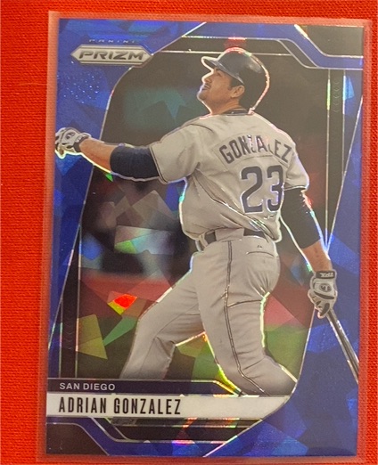 2025 Panini Prizm #161 Adrian Gonzalez — front