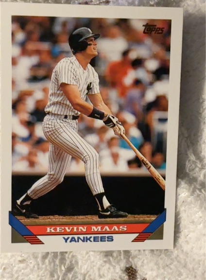 1993 Topps #168 Kevin Maas — front