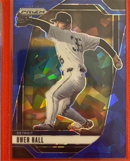 2025 Panini Prizm #221 Owen Hall — front