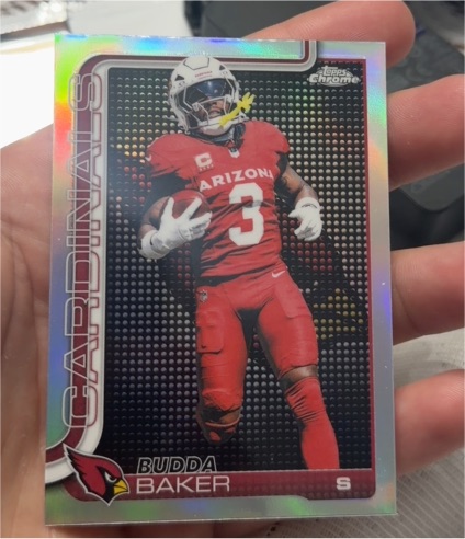 2025 Topps Chrome #8 Budda Baker — front