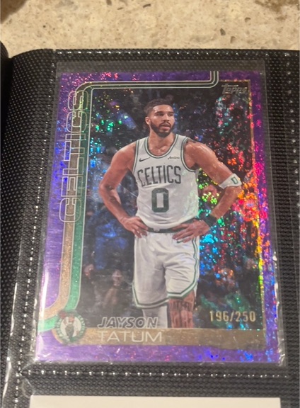 2025-26 Topps #1 Jayson Tatum — front