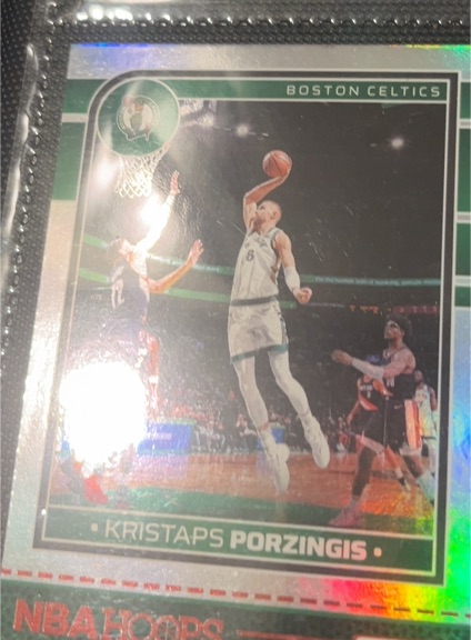 2024-25 Panini NBA Hoops #9 Kristaps Porzingis — front