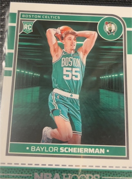 2024-25 Panini NBA Hoops #260 Baylor Scheierman — front