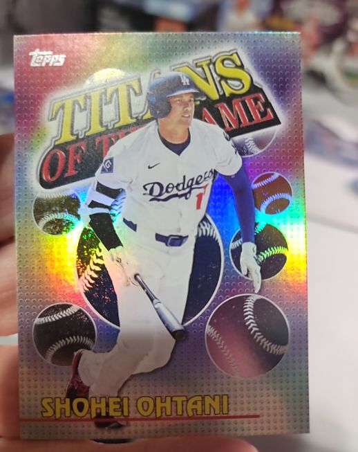 2026 Topps Series 1 Titans of the Game #TOG-1 Shohei Ohtani — front