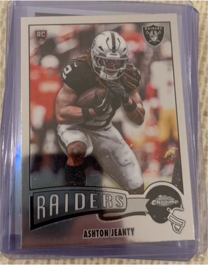 2025 Topps Chrome #1975-20 Ashton Jeanty — front