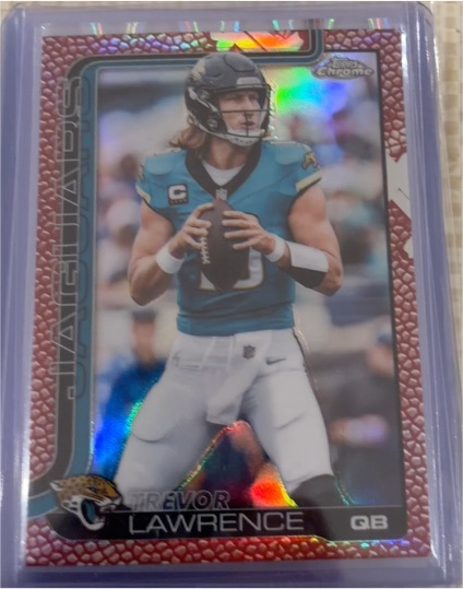 2025 Topps Chrome #138 Trevor Lawrence — front
