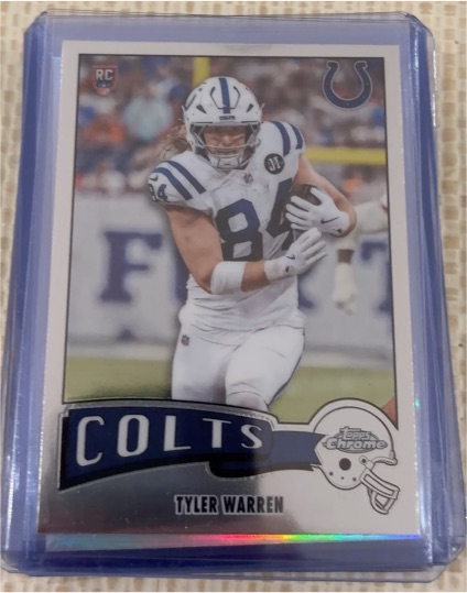 2025 Topps Chrome #1975-15 Tyler Warren — front