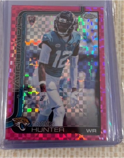 2025 Topps Chrome #332 Travis Hunter — front