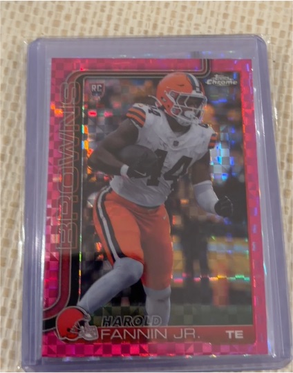 2025 Topps Chrome #339 Harold Fannin Jr. — front