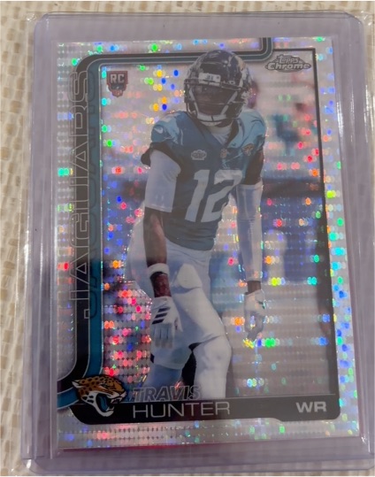 2025 Topps Chrome #332 Travis Hunter — front