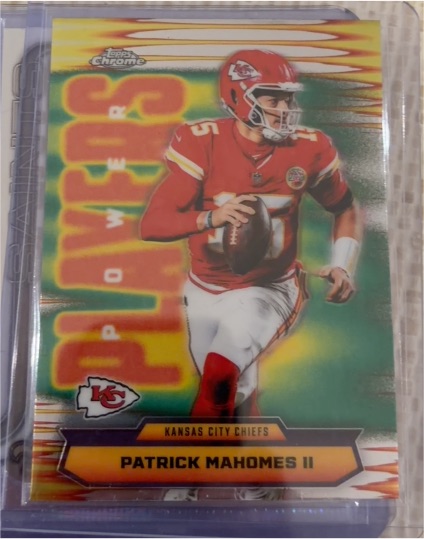 2025 Topps Chrome #PP-6 Patrick Mahomes II Power Players — front