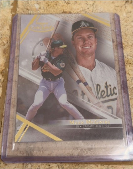 2021 Topps Gold Label #21 Mark McGwire — front