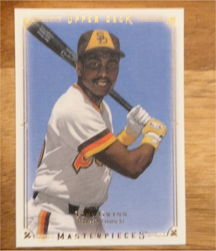 2008 Upper Deck Masterpieces #75 Tony Gwynn — front