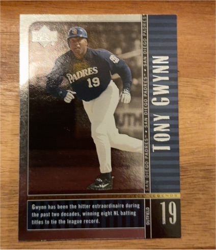 2000 Upper Deck Legends #54 Tony Gwynn — front