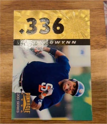 1996 Pinnacle #336 Tony Gwynn — front